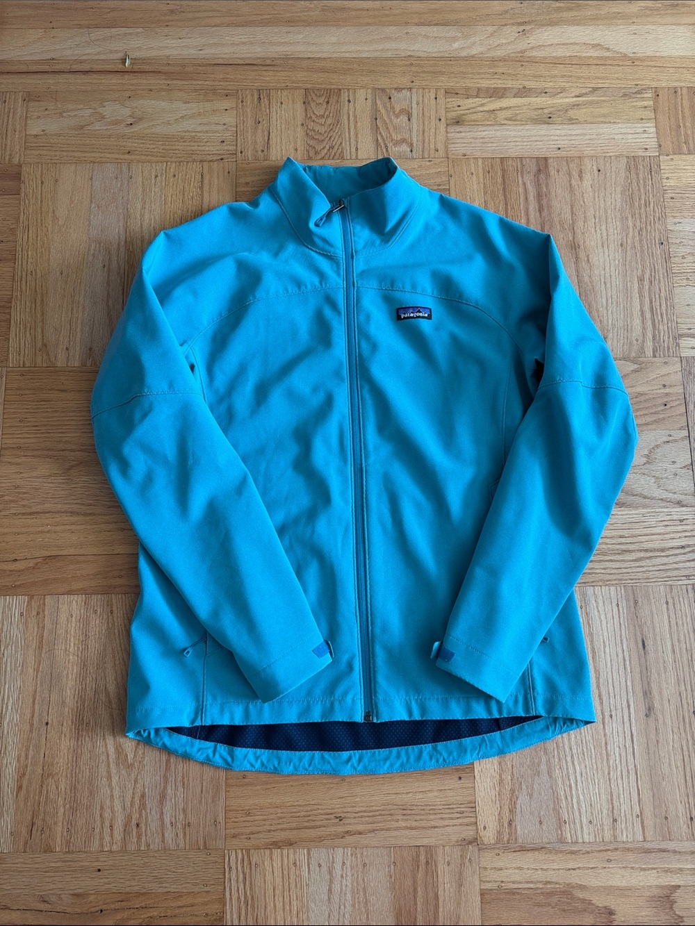 Patagonia Bright Teal Full-Zip Adze Jacket..Bargain!